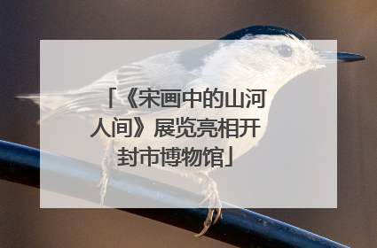 《宋画中的山河人间》展览亮相开封市博物馆