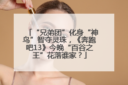 “兄弟团”化身“神鸟”智夺灵珠，《奔跑吧13》今晚“百谷之王”花落谁家？