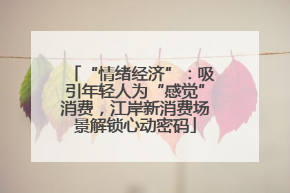 “情绪经济”：吸引年轻人为“感觉”消费，江岸新消费场景解锁心动密码