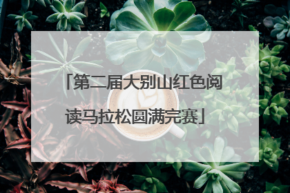 第二届大别山红色阅读马拉松圆满完赛