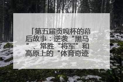 第五届贡嘎杯的幕后故事：逆袭“黑马”、常胜“将军”和高原上的“体育奇迹”丨微纪录