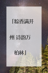 粽香满并州 诗韵万柏林