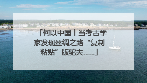 何以中国丨当考古学家发现丝绸之路“复制粘贴”版驼夫……