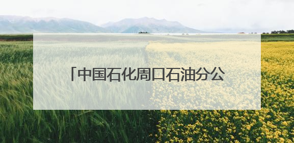 中国石化周口石油分公司：多元服务护“三夏” 暖心助农保丰收