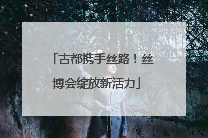 古都携手丝路！丝博会绽放新活力