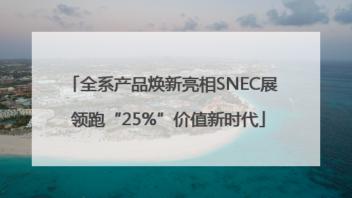 全系产品焕新亮相SNEC展 领跑“25%”价值新时代