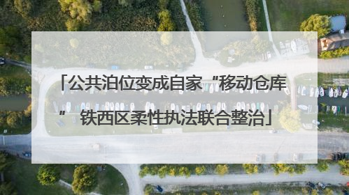 公共泊位变成自家“移动仓库” 铁西区柔性执法联合整治