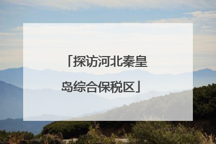 探访河北秦皇岛综合保税区