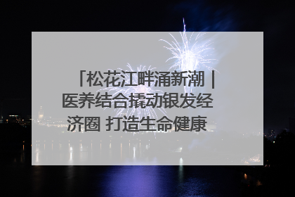 松花江畔涌新潮｜医养结合撬动银发经济圈 打造生命健康产业新样本