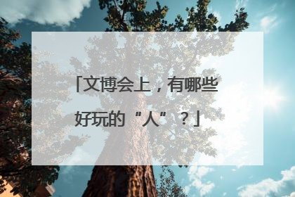文博会上，有哪些好玩的“人”？