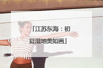 江苏东海：初夏湿地美如画