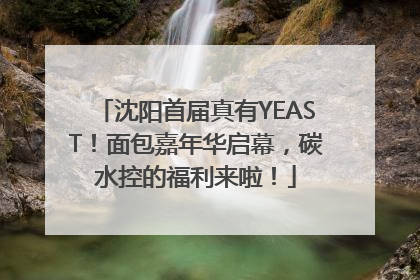 沈阳首届真有YEAST！面包嘉年华启幕，碳水控的福利来啦！