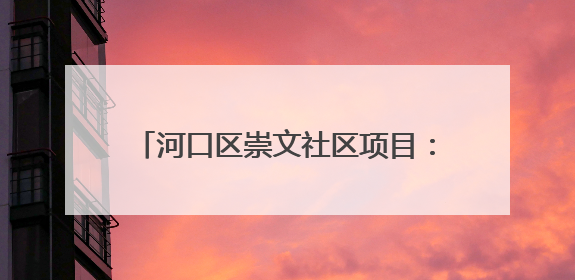 河口区崇文社区项目：争分夺秒抢工期 “一站式”生活圈年底亮相