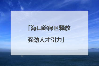 海口综保区释放强劲人才引力