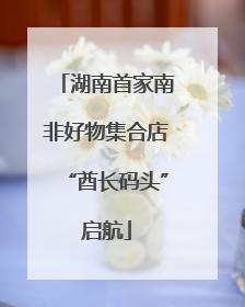 湖南首家南非好物集合店“酋长码头”启航
