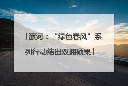 漯河：“绿色春风”系列行动结出双拥硕果