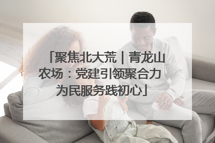 聚焦北大荒｜青龙山农场：党建引领聚合力 为民服务践初心