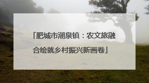 肥城市潮泉镇：农文旅融合绘就乡村振兴新画卷