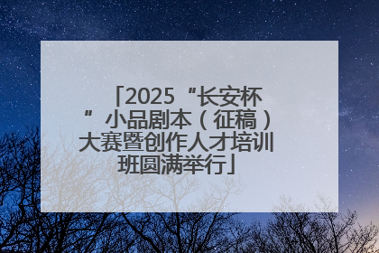 2025“长安杯”小品剧本（征稿）大赛暨创作人才培训班圆满举行