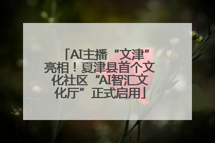 AI主播“文津”亮相！夏津县首个文化社区“AI智汇文化厅”正式启用
